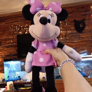 Minnie Mouse Plush Large Disney Doll Toy Stuffed 22" Adult owned !